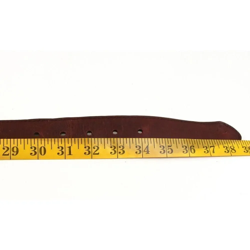 Lucky Brand TAN BROWN GENUINE LEATHER 1.5